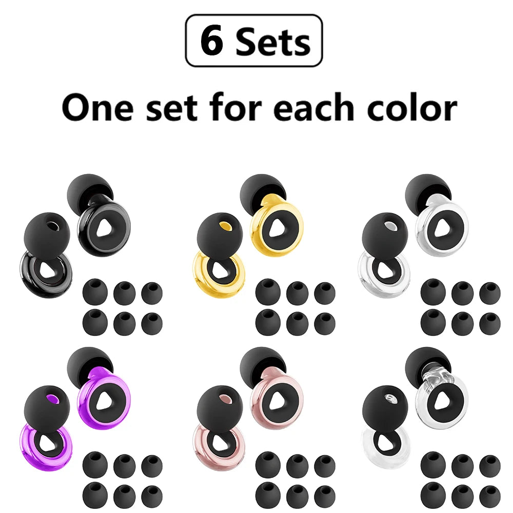 Loop Quiet Ear Plugs for Noise Reduction for Sleeping Silicone Ear Plugs for Swimming Motorbike Noise Filtering Ear Plugs