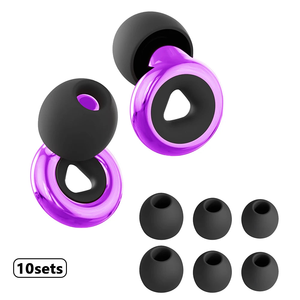 Loop Quiet Ear Plugs for Noise Reduction for Sleeping Silicone Ear Plugs for Swimming Motorbike Noise Filtering Ear Plugs